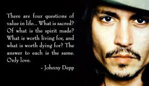 Top 21 renowned quotes about johnny depp picture English ... via Relatably.com