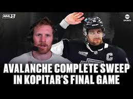 Anze Kopitar's Legendary Career Comes To An End In Colorado Avalanche's Sweep of Kings