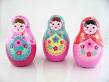 Handpainted Ceramic Russian Doll Money Box Folksy