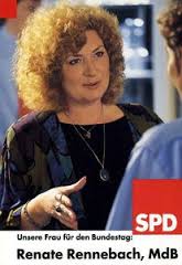 Postkarte: SPD: Renate Rennebach (Deutschland (BRD)) (Politics ...