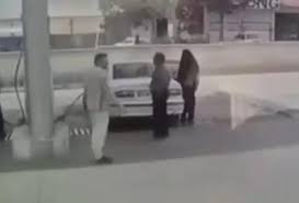 لحظه انفجار جایگاه CNG صحنه در دوربین مداربسته