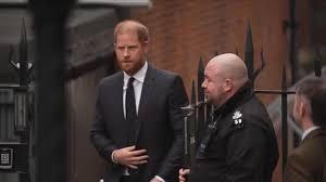 Prince Harry in court as he and other celebrities sue tabloid publisher