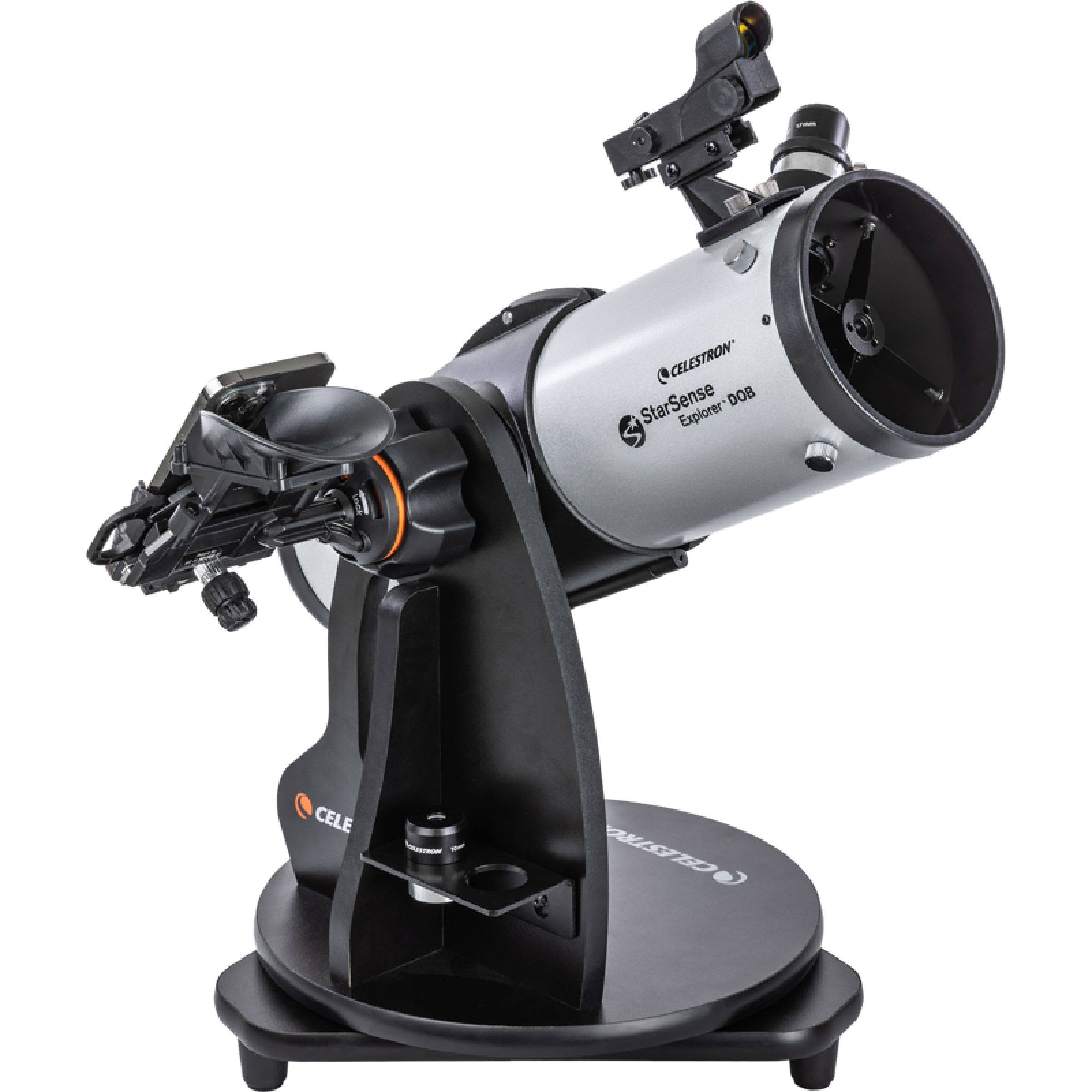 Celestron StarSense Explorer 114mm Smartphone App-Enabled Tabletop Dobsonian Telescope
