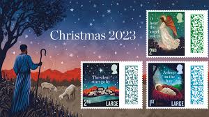 2023 Christmas Stamps Unveiled by Royal Mail with Vintage Carol Book-inspired Design