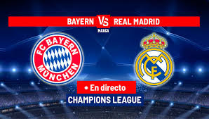 Bayern Múnich - Real Madrid en directo | Champions League hoy en vivo