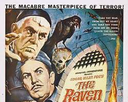Image of Peter Lorre in The Raven (1963) movie poster