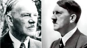 Der Berliner Wirt Alois Hitler (l.) und sein Bruder, der Diktator Adolf