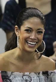 Nicole Johnson, girlfriend of Michael Phelps of the United States smiles after he won gold in the Men&#39;s 200m Butterfly Final during Day Twelve of the 14th ... - Nicole%2BJohnson%2BSwimming%2BDay%2BTwelve%2B14th%2BFINA%2BAHcItVfuzmTl