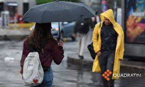 Pronostica CDMX lluvia fuerte, actividad eléctrica y granizo