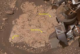 The Curiosity rover’s latest Mars discovery.