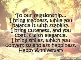 Anniversary Wishes for Husband: Quotes and Messages for Him ... via Relatably.com