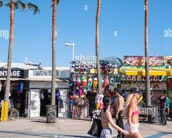 Image of someone enjoying the beach in LA