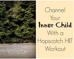 Image of Hopscotch for kids workout