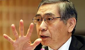 Haruhiko Kuroda. Pic: AP. The nomination of Kuroda, 68, was widely expected. The Oxford-educated former vice minister of finance has criticized central bank ... - HaruhikoKuroda