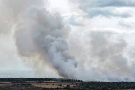 Dozens Evacuated as Firefighters Battle Wildfire in Eastern England