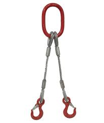 2-Leg Wire Rope Slings | 5mm-16mm