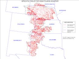Image result for Ogallala aquifer map