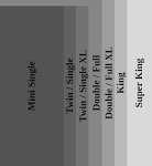 British bed sizes Sydney