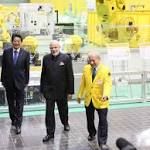 Modi, Shinzo visit factory industrial