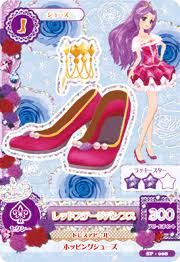 Hasil gambar untuk card aikatsu shoes