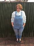 Plus size dungarees