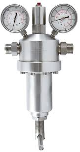 Stainless steel line pressure reducer suitable for fire ...