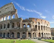 Image of Colosseum in Rome, Italy