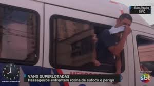 Resultado de imagem para imagens de vans superlotadas