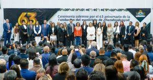 Abastecimiento de agua del 90% en Nezahualcóyotl; 63 aniversario del municipio