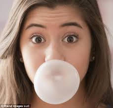 Scientists have discovered that people who chew gum eat more high-calorie, sweet foods. &#39;We were also interested in seeing whether this helps with weight ... - article-2301030-18FDF8C7000005DC-677_468x449