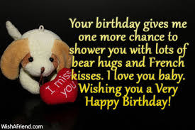 Birthday Wishes For Boyfriend via Relatably.com