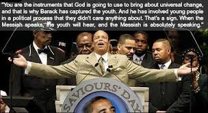 Jeremiah Wright (Obama&#39;s Pastor), Muslim and Christian DOUBLE AGENT! via Relatably.com