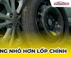 Hình ảnh về Lốp dự phòng kích thước nhỏ hơn