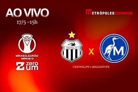 Série D ZeroUm: Metrópoles transmite Central-PE x Maguary-PE Siga no YouTube