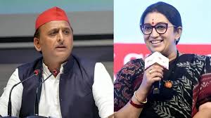 'क्‍यों इतना परेशान हैं, क्‍या कोई इम्तिहान हैं?', स्‍मृति ईरानी ने अखिलेश यादव को दिया जवाब, जानिए पूरा मामला