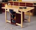 Drop leaf workbench Sydney