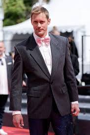 Alexander Skarsgård's Bold Fashion Statement: The NSFW Silk Shirt