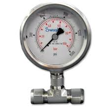Pressure Gauge with "T" Fitting, 1500 psi, 3/8" Compression ...
