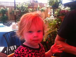 Sweet little Layla Loo...a true California kid, with Mexican food all. Sweet little Layla Loo…a true California kid, with Mexican food all over her face… - photo-16