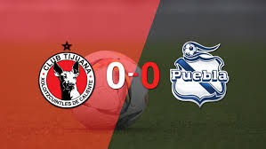 Tijuana y Puebla igualaron sin goles en el marcador