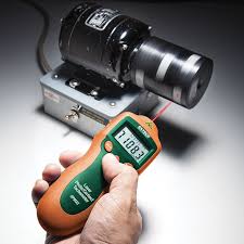 Extech RPM33 Laser Tachometer with Contact Adapter