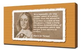 Pierre de Fermat Quotes 1 - Canvas Art Print: Amazon.co.uk ... via Relatably.com