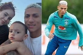 Richarlison rebate critica ao nome do filho: 'Ele não vai precisar trabalhar'
