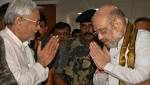 Amit Shah, Nitish Kumar display