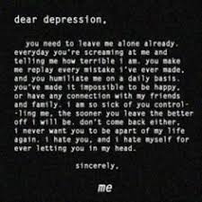 The fight against depression on Pinterest | Depression, Darkness ... via Relatably.com