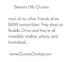 Famous quotes about &#39;Beverly Hills&#39; - QuotationOf . COM via Relatably.com