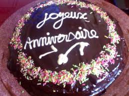 Résultat de recherche d'images pour "joyeux anniversaire gateau"