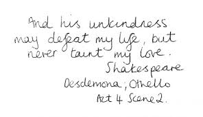 unkindness [othello] | I Hate Him | Pinterest via Relatably.com