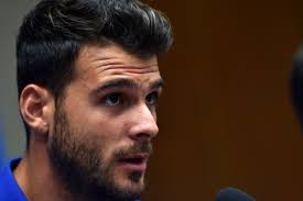 Greece&#39;s goalkeeper Orestis Karnezis speaks during a press conference... News Photo 450383312 Aracaju,Brazil,Day,FIFA World Cup,FIFA World Cup 2014,Goalie ... - 450383312-greeces-goalkeeper-orestis-karnezis-speaks-gettyimages