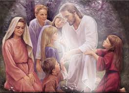 Image result for jesus christ with children drawing